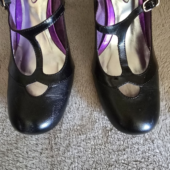 Poetic License Chunky Heel T-Strap Mary Janes size 7.5 - Picture 4 of 13